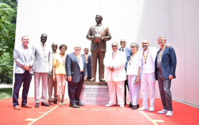 Statue Unveiled at 欧洲杯投注app下载 to Honor Dr. Edwin Bancroft Henderson, “The Grandfather of Black Basketball”